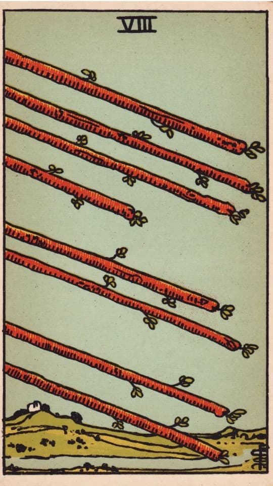 Eight of Wands
