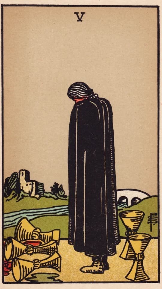 Five of Cups