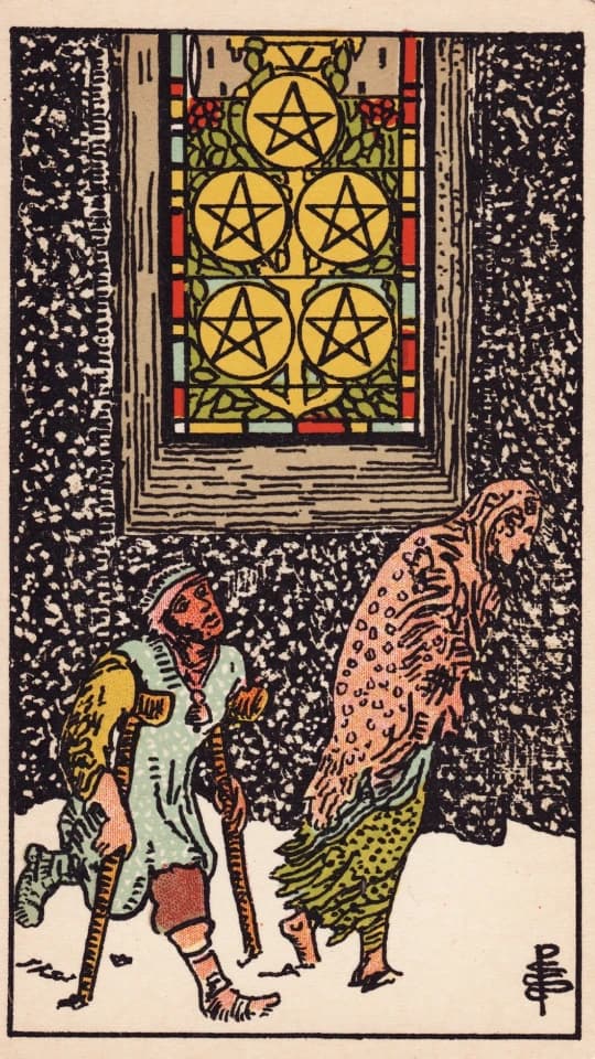 Five of Pentacles