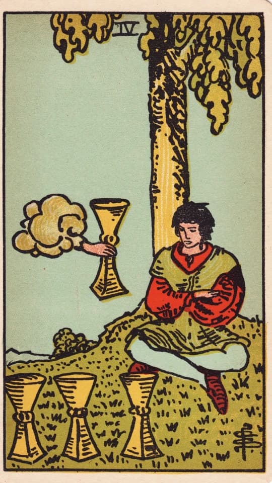 Four of Cups
