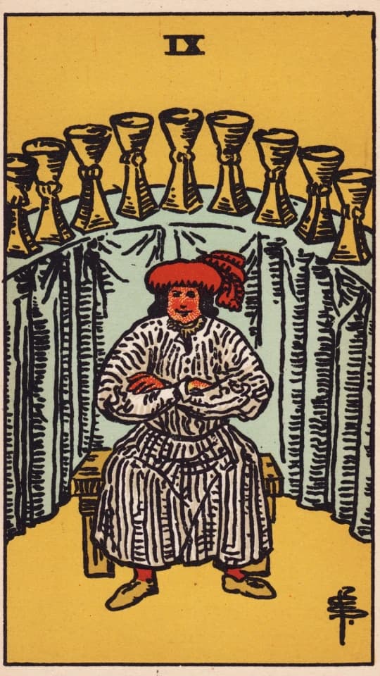 Nine of Cups