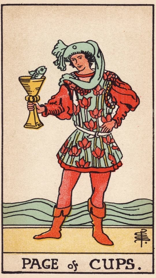 Page of Cups