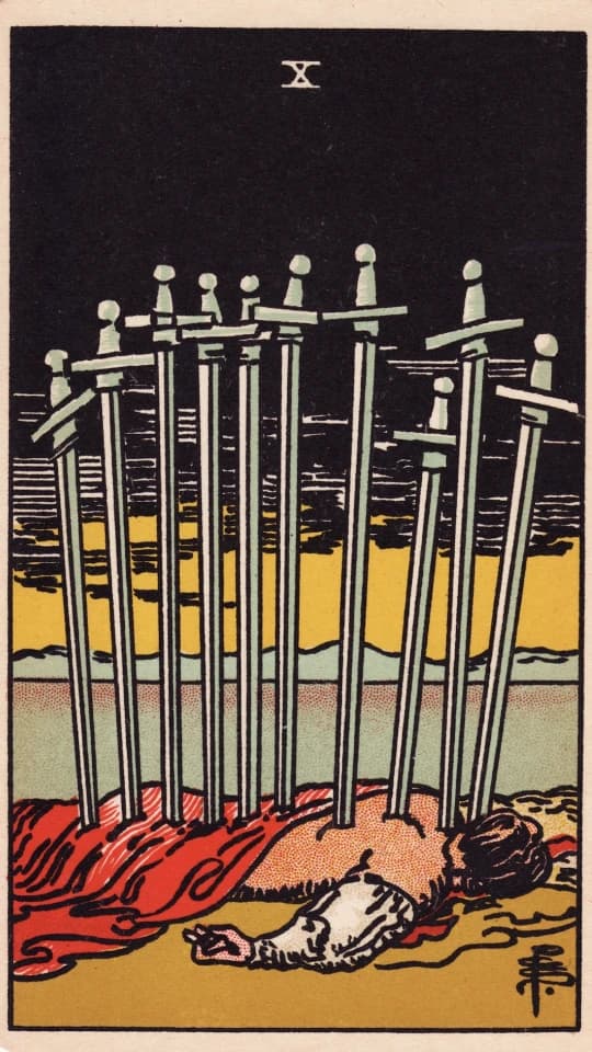 Ten of Swords