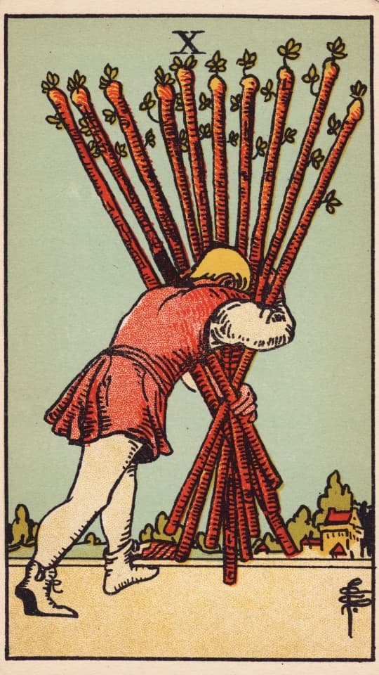 Ten of Wands