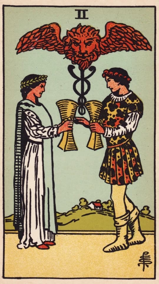 Two of Cups